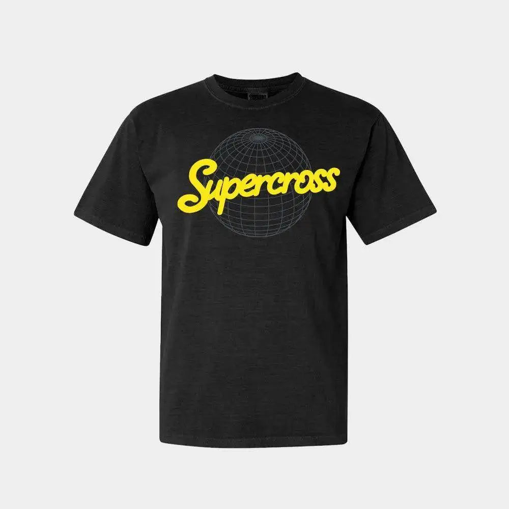 Supercross BMX Shirt Black Global T-Shirt - Reggies BMX