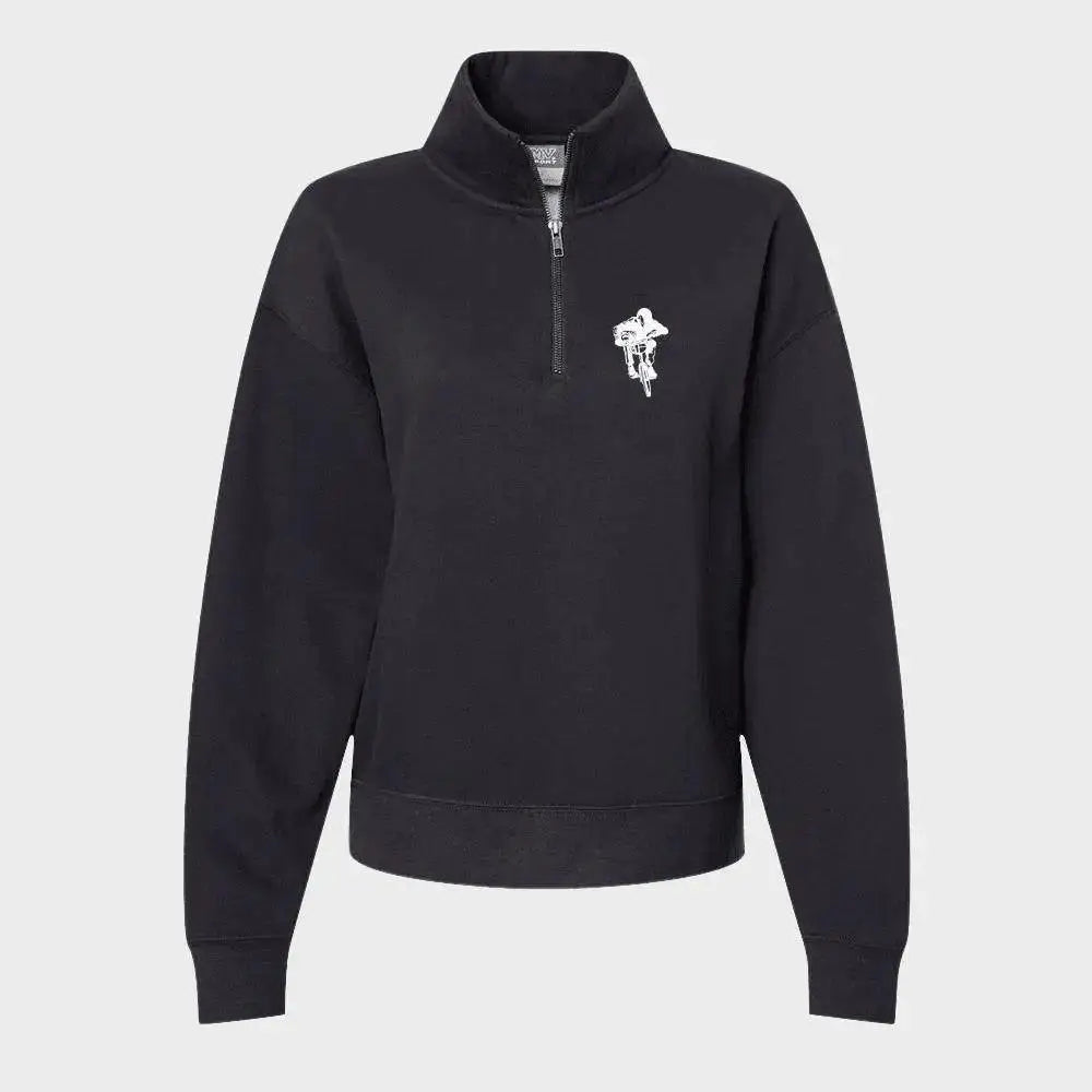 Supercross BMX Sweatshirt Quarter Zip Womens - Reggies BMX