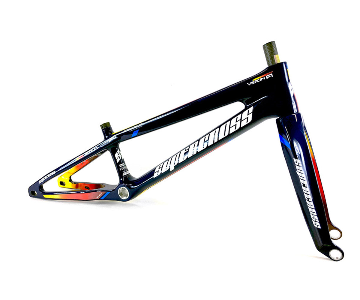 Supercross BMX Frame Vision F1 - Carbon Fiber Racing Chassis